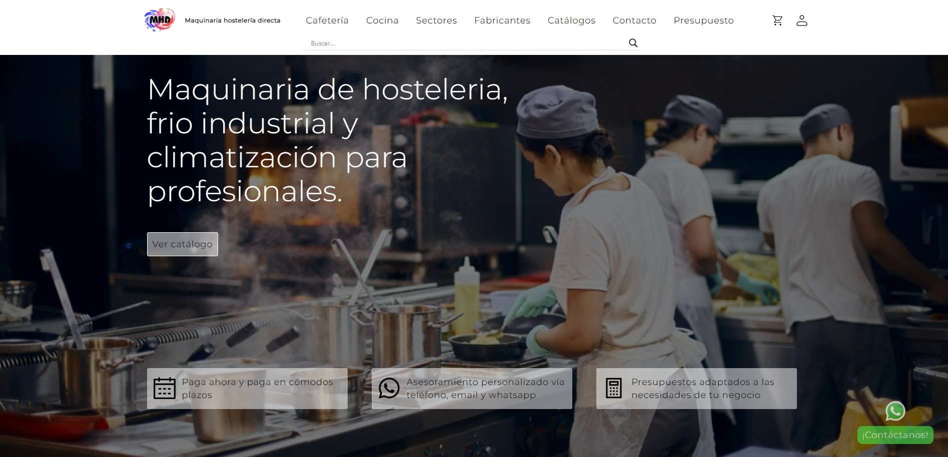 Proyecto maquinaria y hosteleria directa mhd